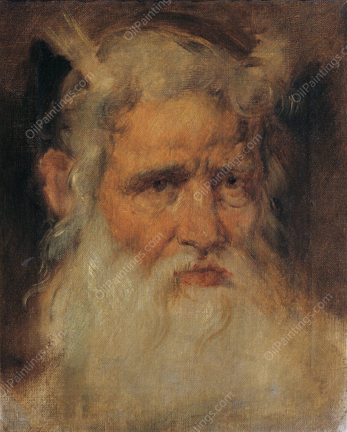 Moses  by Hans Canon - Hand-Painted Oil Painting Reproduction