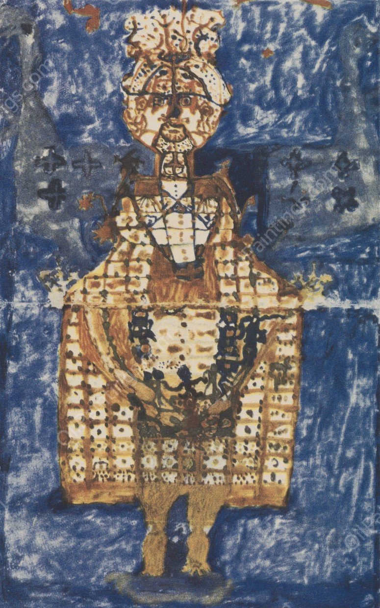 Sakrale  by Hans Prinzhorn - Hand-Painted Oil Painting Reproduction