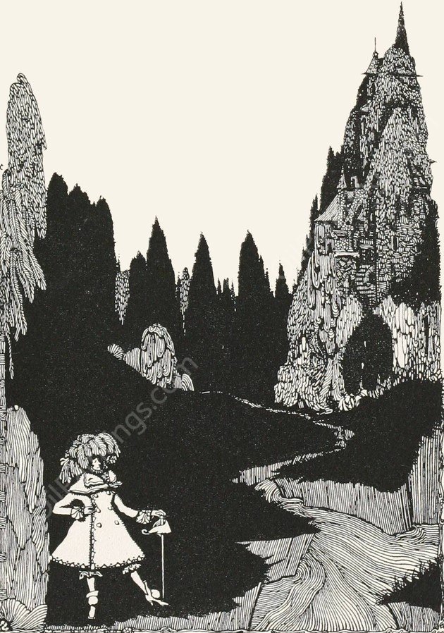 Little thumb  by Harry Clarke - Hand-Painted Oil Painting Reproduction