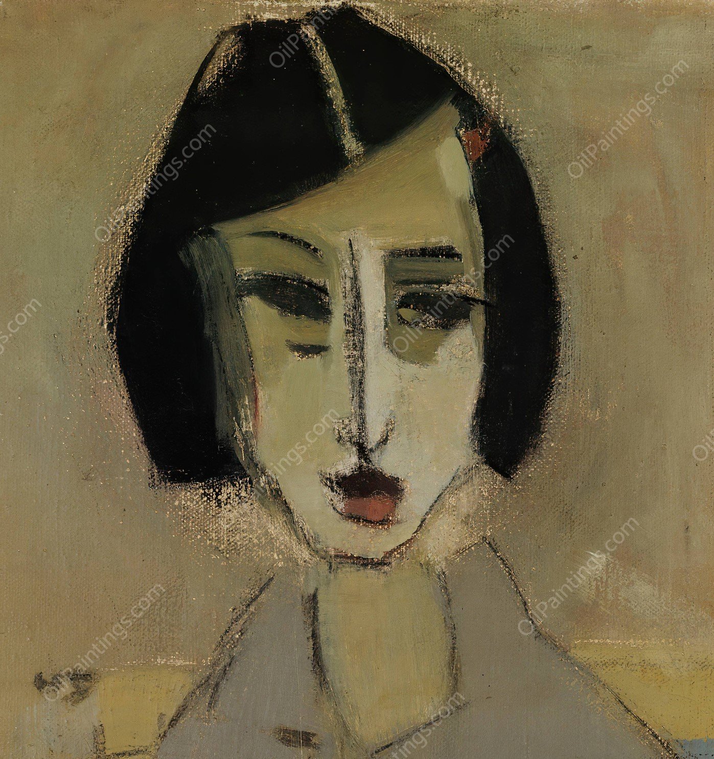 Gota  by Helene Schjerfbeck - Hand-Painted Oil Painting Reproduction