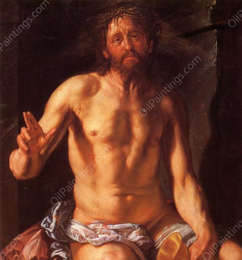 Christ the Redeemer by Hendrick Goltzius - Hand-Painted Oil Painting Reproduction