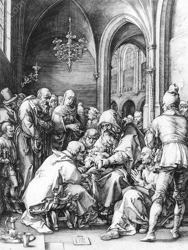 Circumcision in the Church of St Bavo at Haarlem by Hendrick Goltzius - Hand-Painted Oil Painting Reproduction