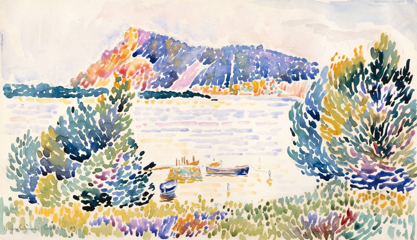 Cap Negre  by Henri-Edmond Cross - Hand-Painted Oil Painting Reproduction
