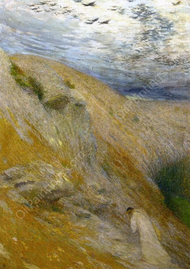 Orpheus Realizing the Loss of Eurydice by Henri Le Sidaner - Hand-Painted Oil Painting Reproduction