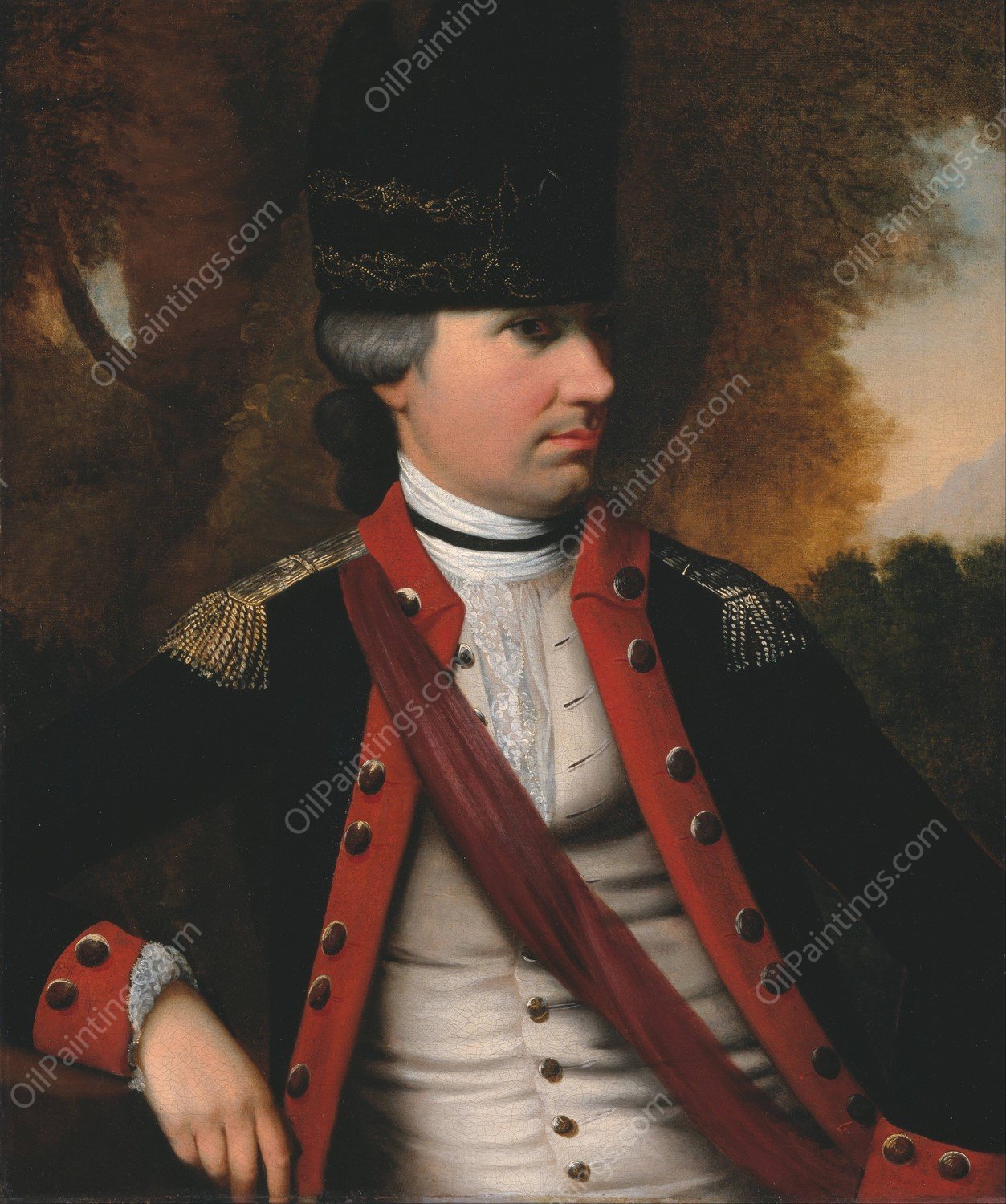Charles Cotesworth Pinckney by Henry Benbridge - Hand-Painted Oil Painting Reproduction