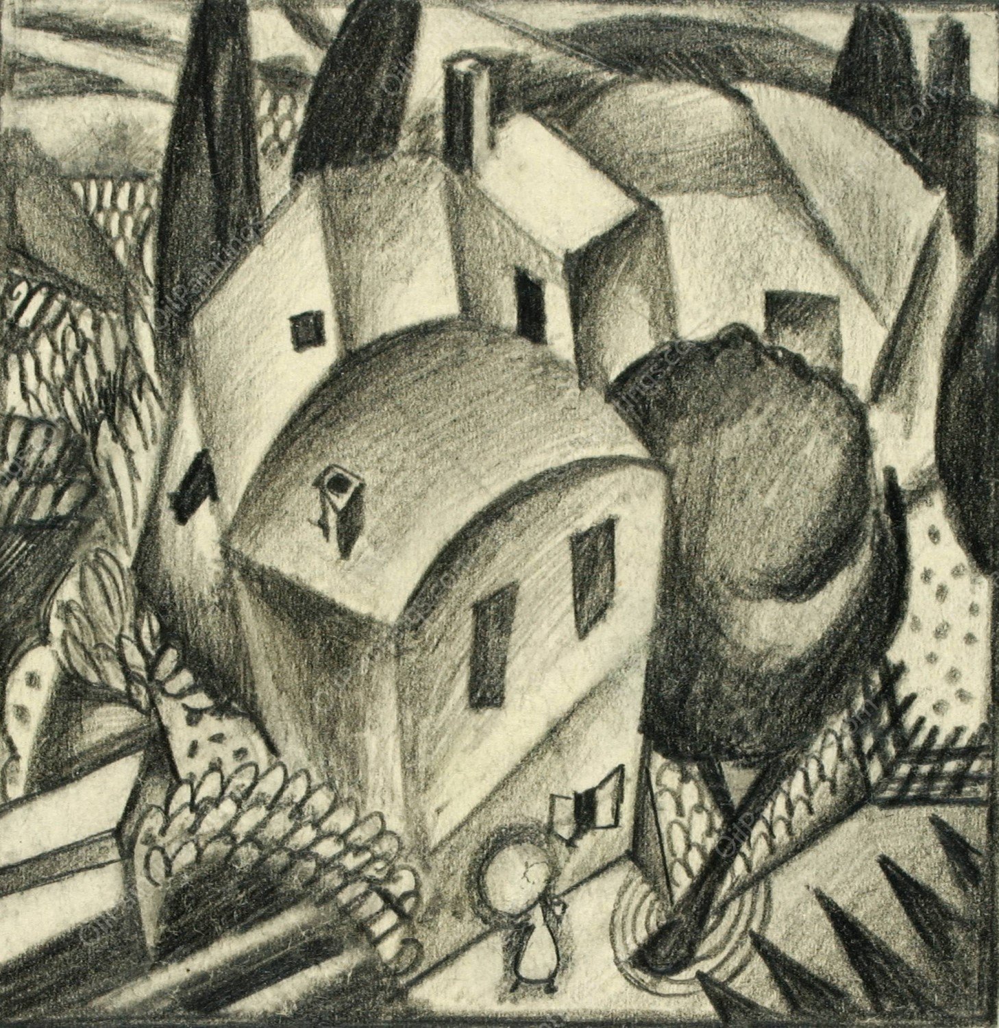 Untitled III by Henry Lyman Sayen - Hand-Painted Oil Painting Reproduction