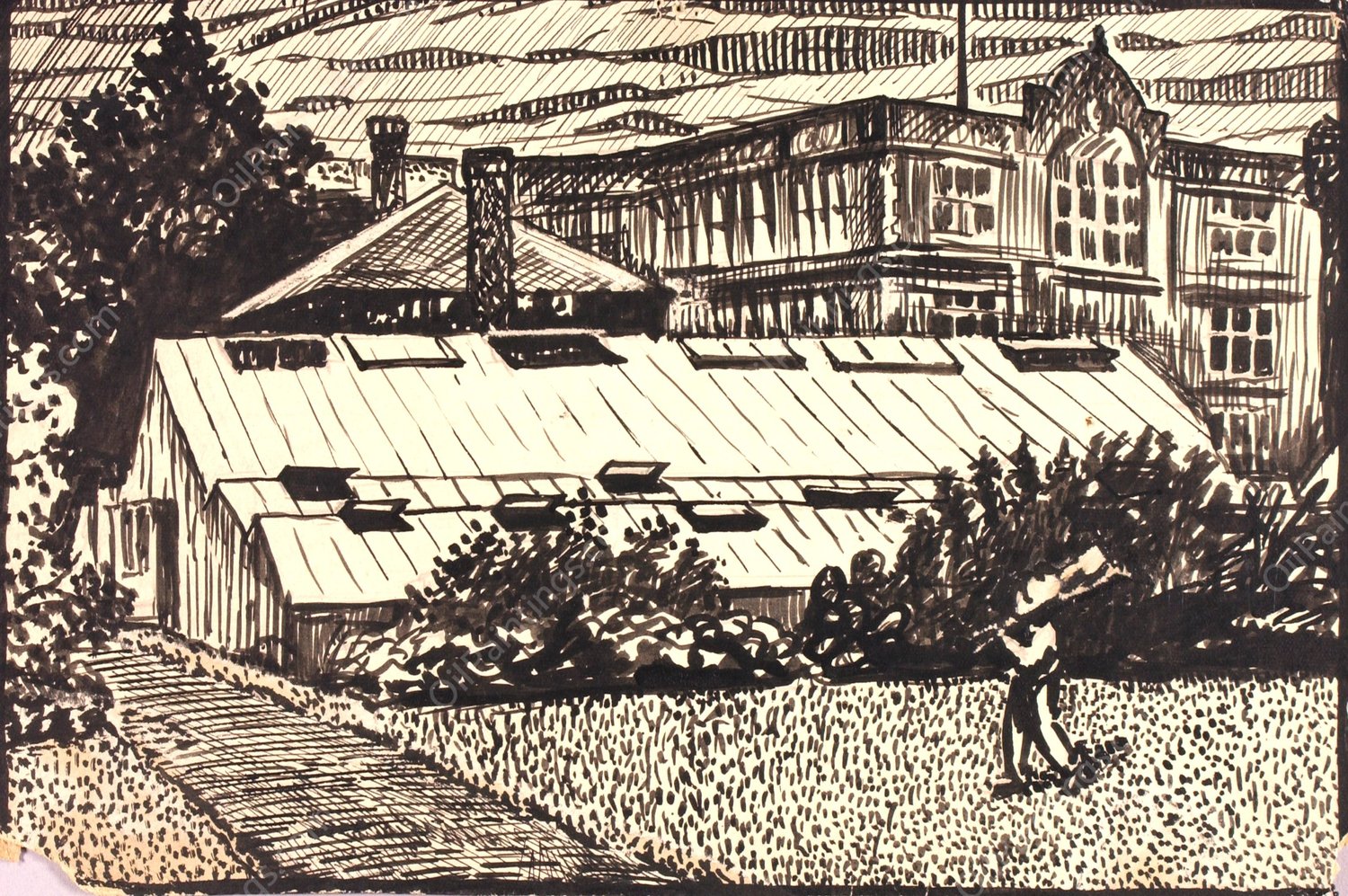 Untitled  by Henry Lyman Sayen - Hand-Painted Oil Painting Reproduction