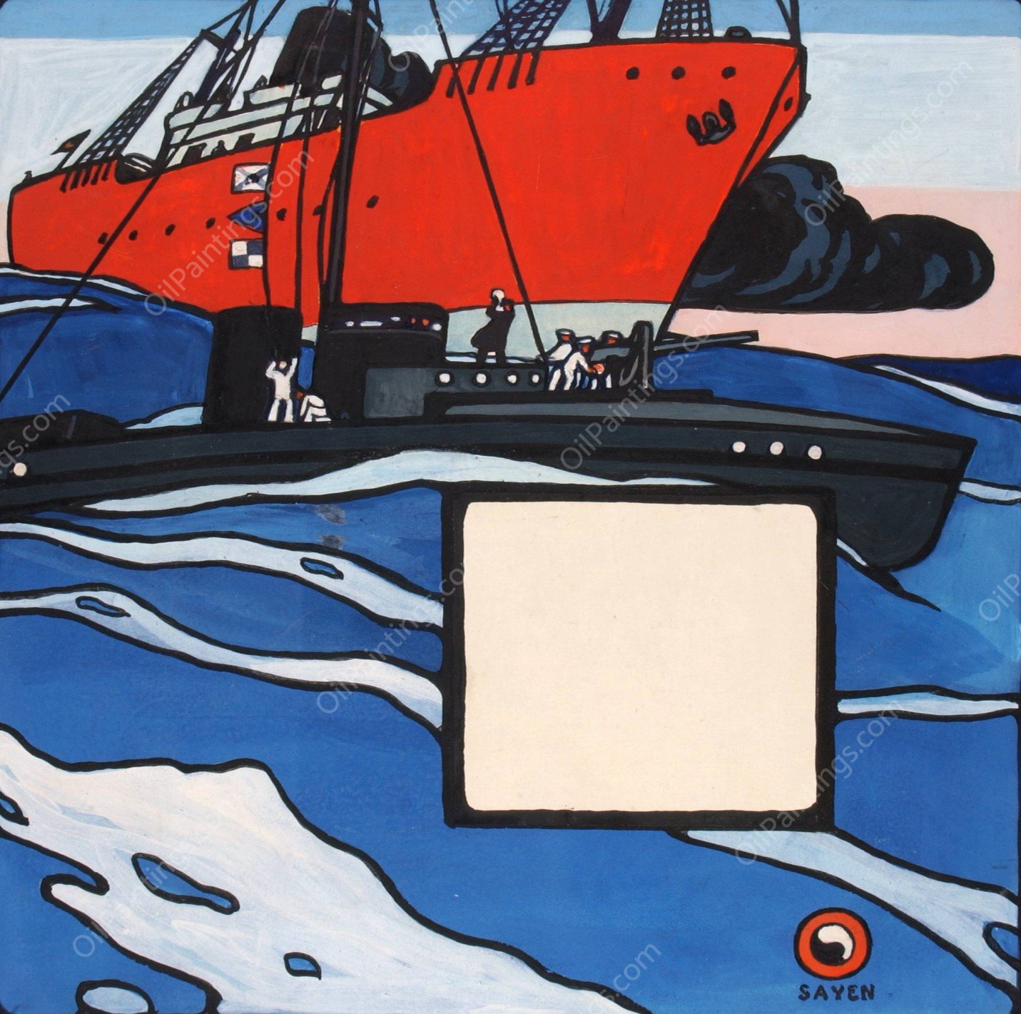 Untitled  by Henry Lyman Sayen - Hand-Painted Oil Painting Reproduction