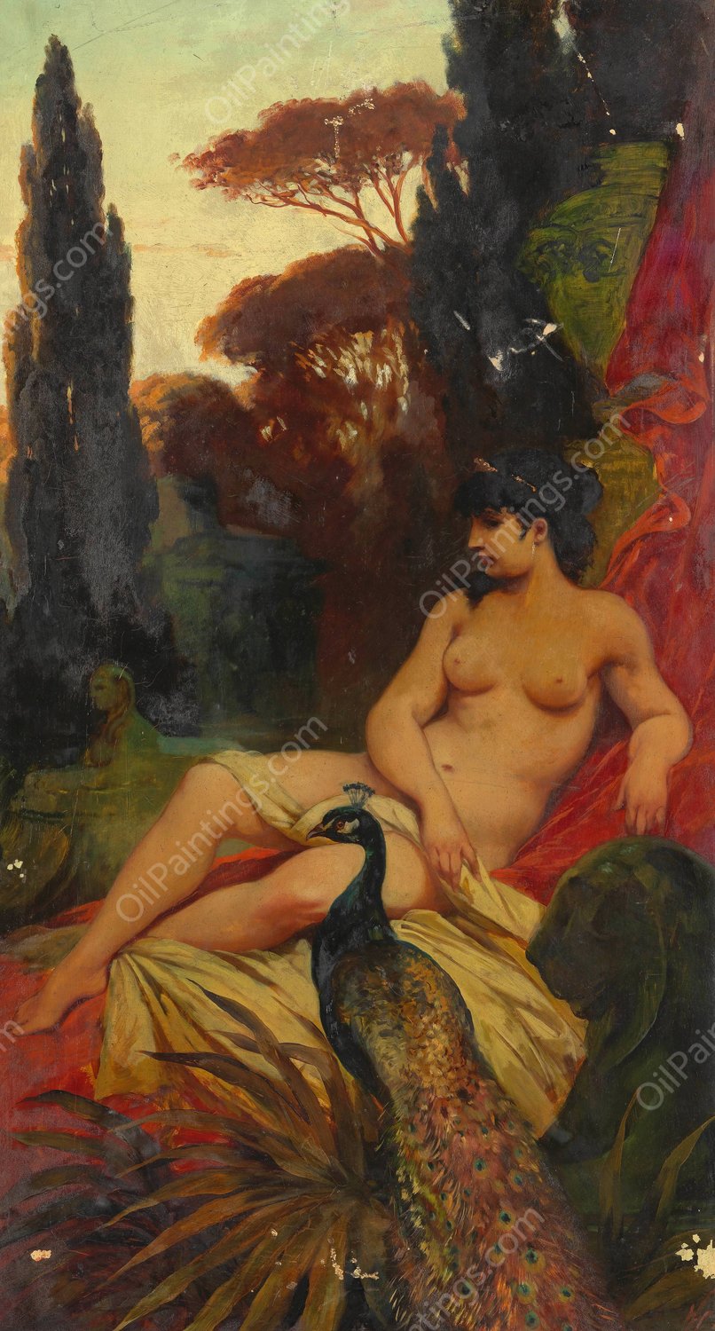 Anmuth  by Hermann Schneider - Hand-Painted Oil Painting Reproduction