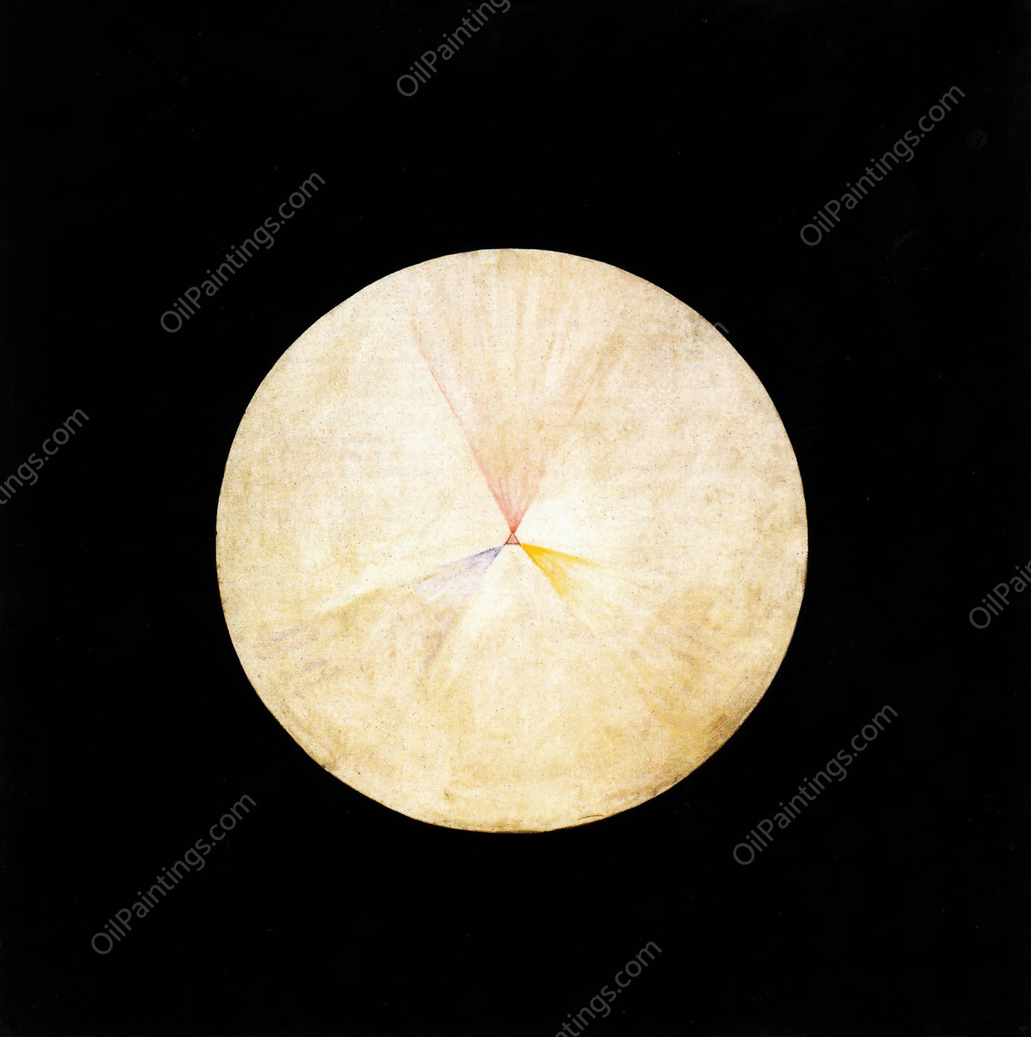 Series SUW, No 14 Swan  by Hilma Af Klint - Hand-Painted Oil Painting Reproduction