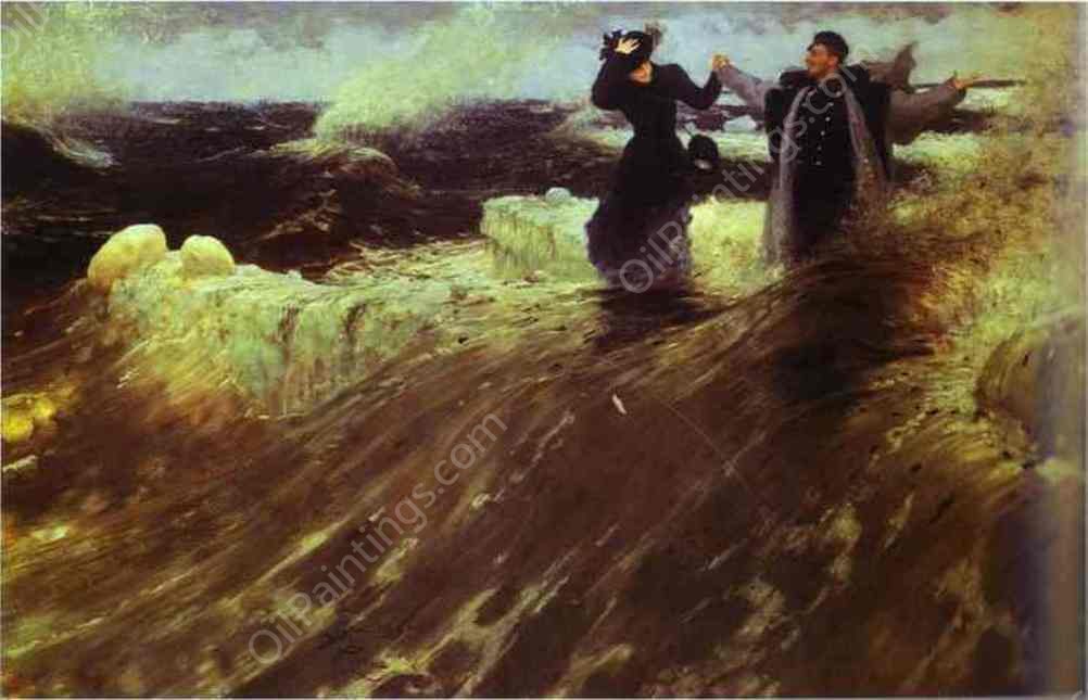 What a Freedom! by Ilia Efimovich Repin - Hand-Painted Oil Painting Reproduction