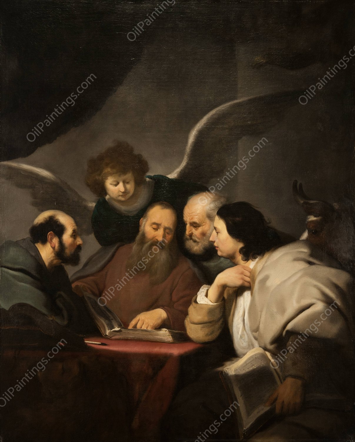 The Four Evangelists  by Jacob Adriaensz Backer - Hand-Painted Oil Painting Reproduction