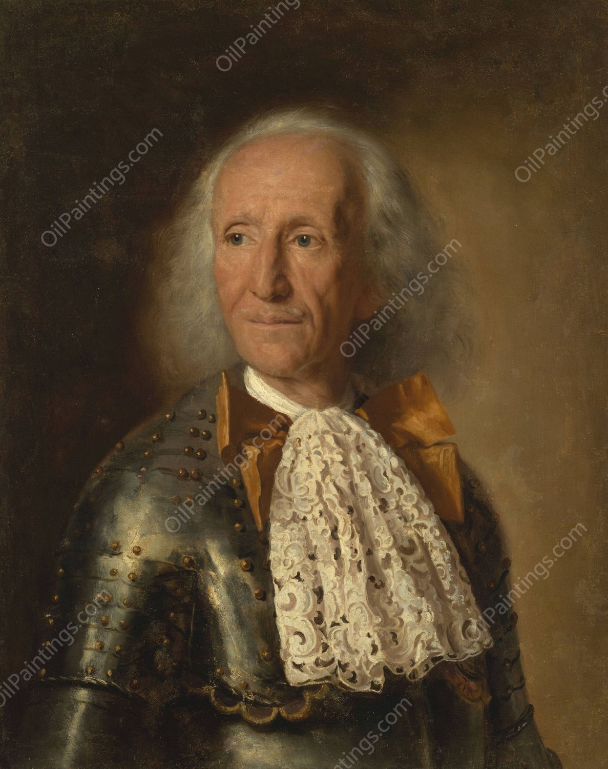 Portrait of Duke Orazio Archinto  by Jacob Ferdinand Voet - Hand-Painted Oil Painting Reproduction