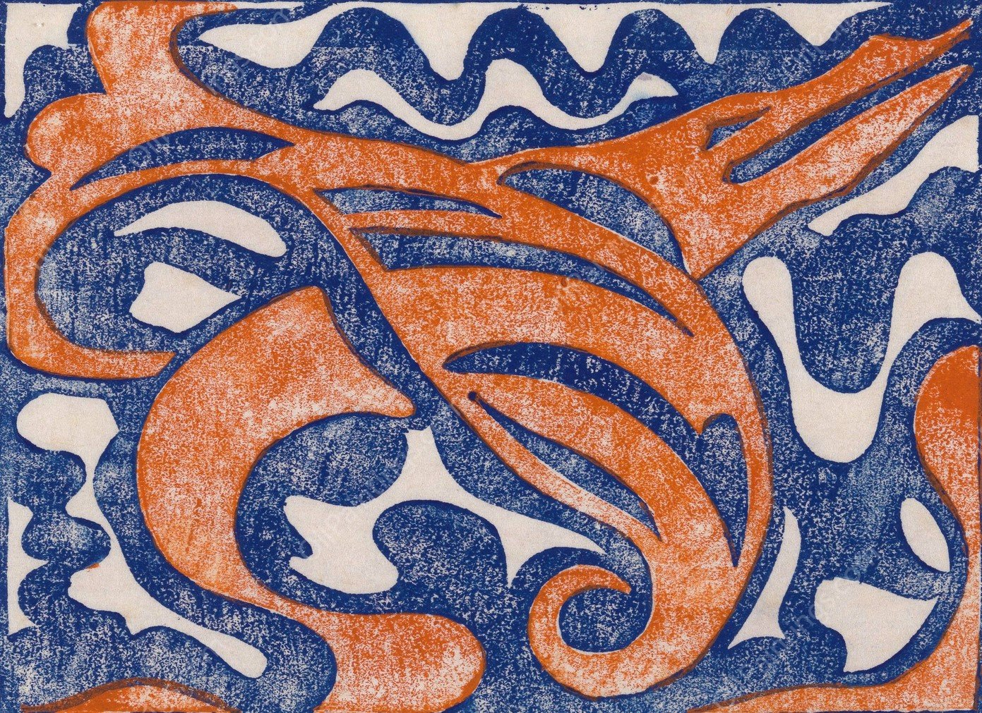 Compositie XX  by Jacoba Van Heemskerck - Hand-Painted Oil Painting Reproduction