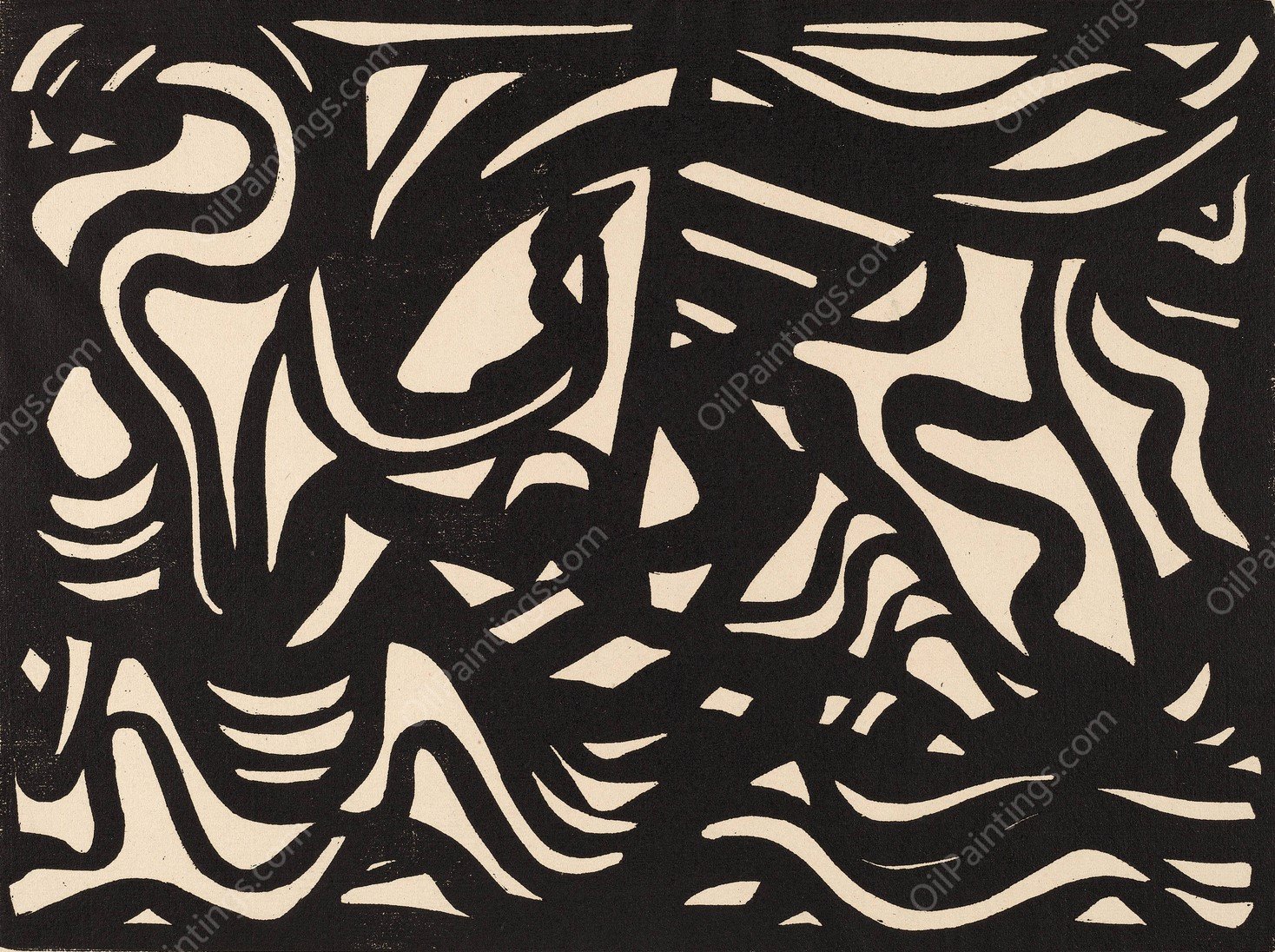 Composition  by Jacoba Van Heemskerck - Hand-Painted Oil Painting Reproduction