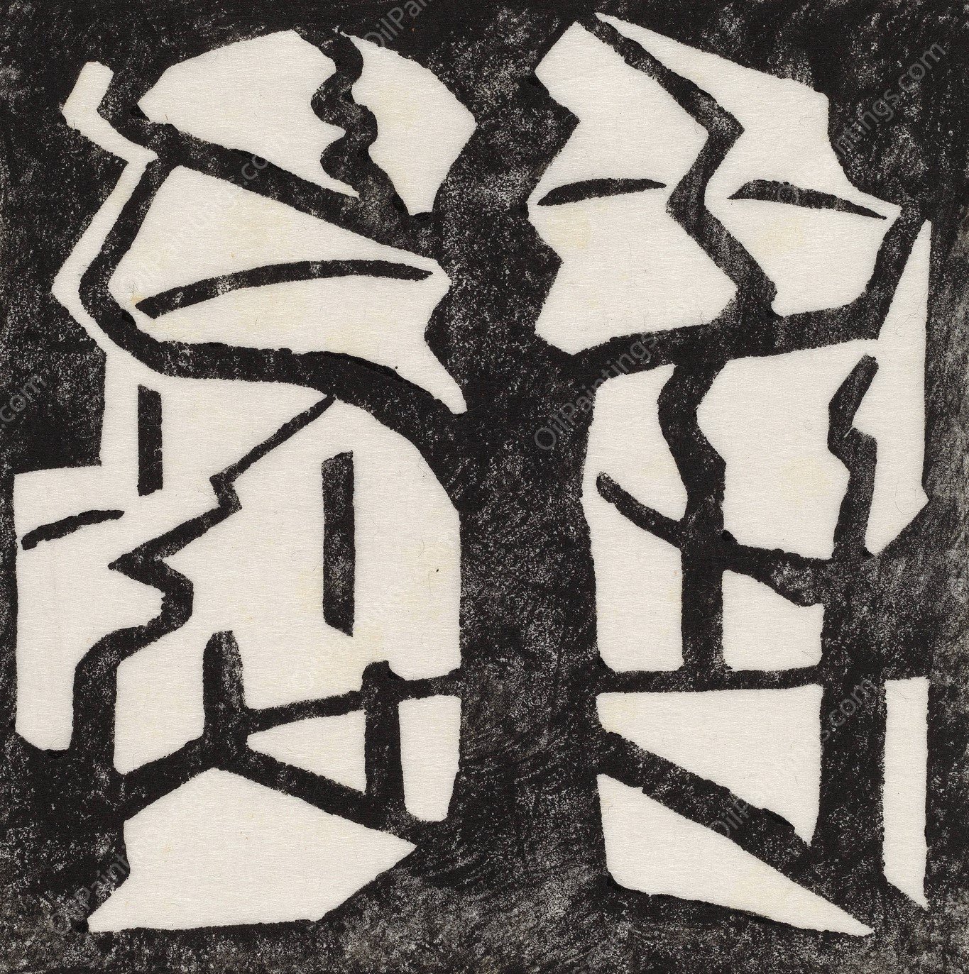 Tree  by Jacoba Van Heemskerck - Hand-Painted Oil Painting Reproduction