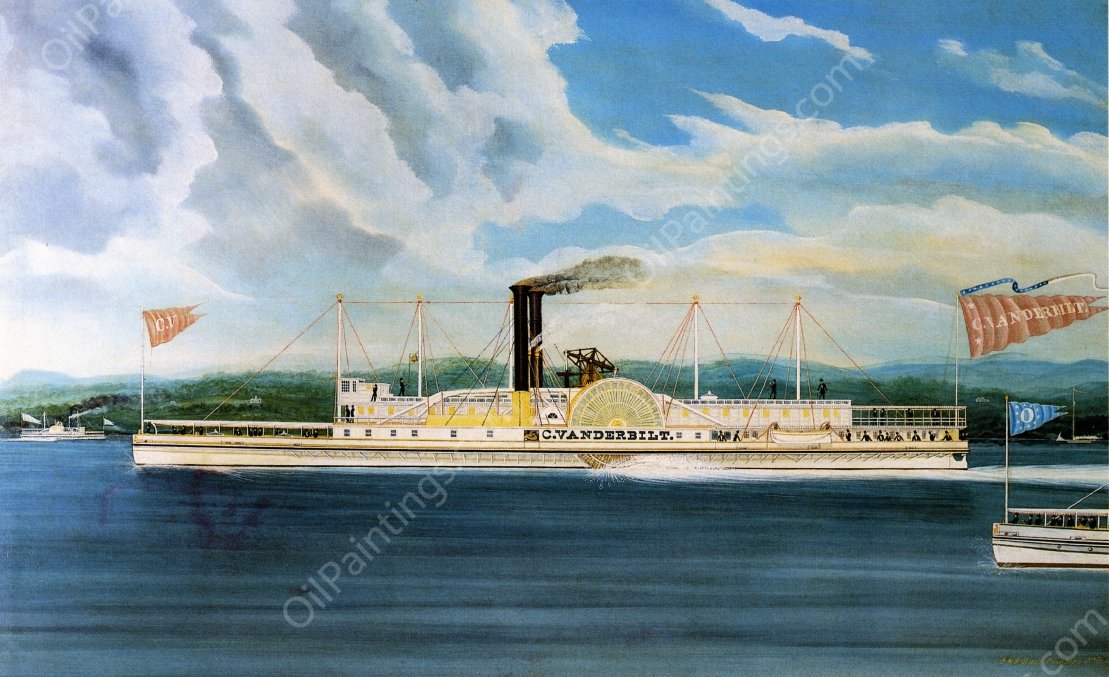 C. Vanderbilt by James Bard - Hand-Painted Oil Painting Reproduction