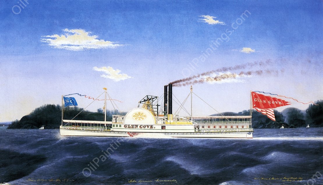 Glen Cove by James Bard - Hand-Painted Oil Painting Reproduction