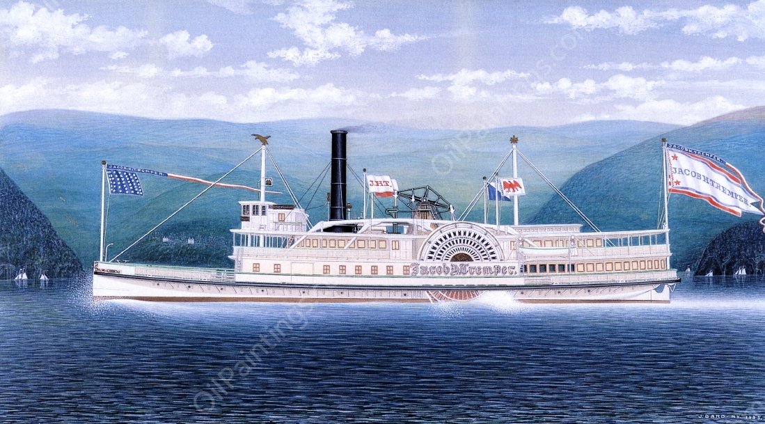 Jacob H. Tremper by James Bard - Hand-Painted Oil Painting Reproduction