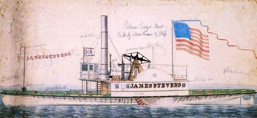 James A. Stevens by James Bard - Hand-Painted Oil Painting Reproduction