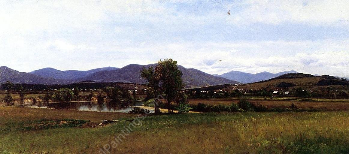 Presidential Range, White Mountains by James Mcdougal Hart - Hand-Painted Oil Painting Reproduction