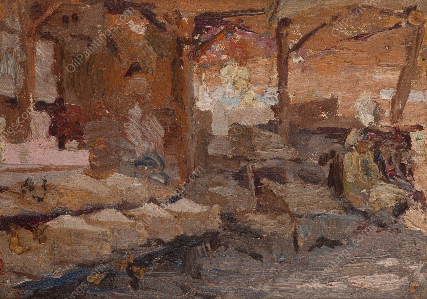 Bursa  by Jan Ciaglinski - Hand-Painted Oil Painting Reproduction