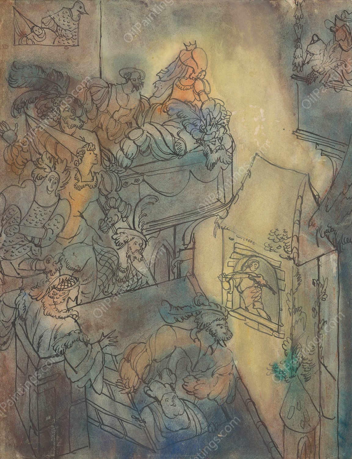 Dalibor by Jan Novak - Hand-Painted Oil Painting Reproduction