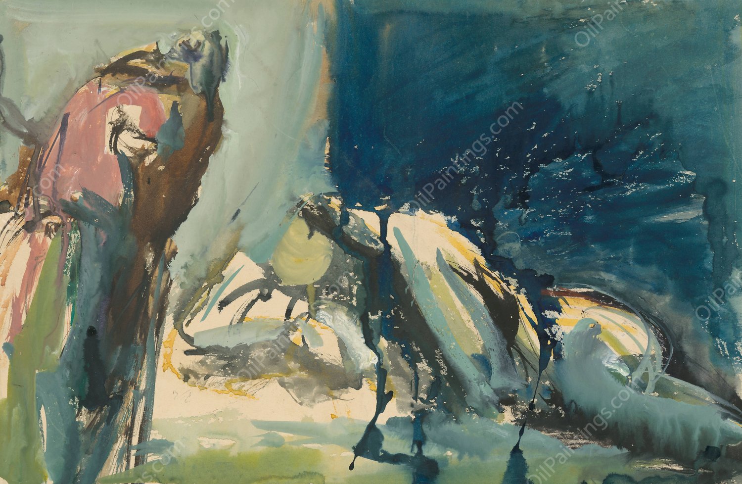 Dream by Jan Novak - Hand-Painted Oil Painting Reproduction