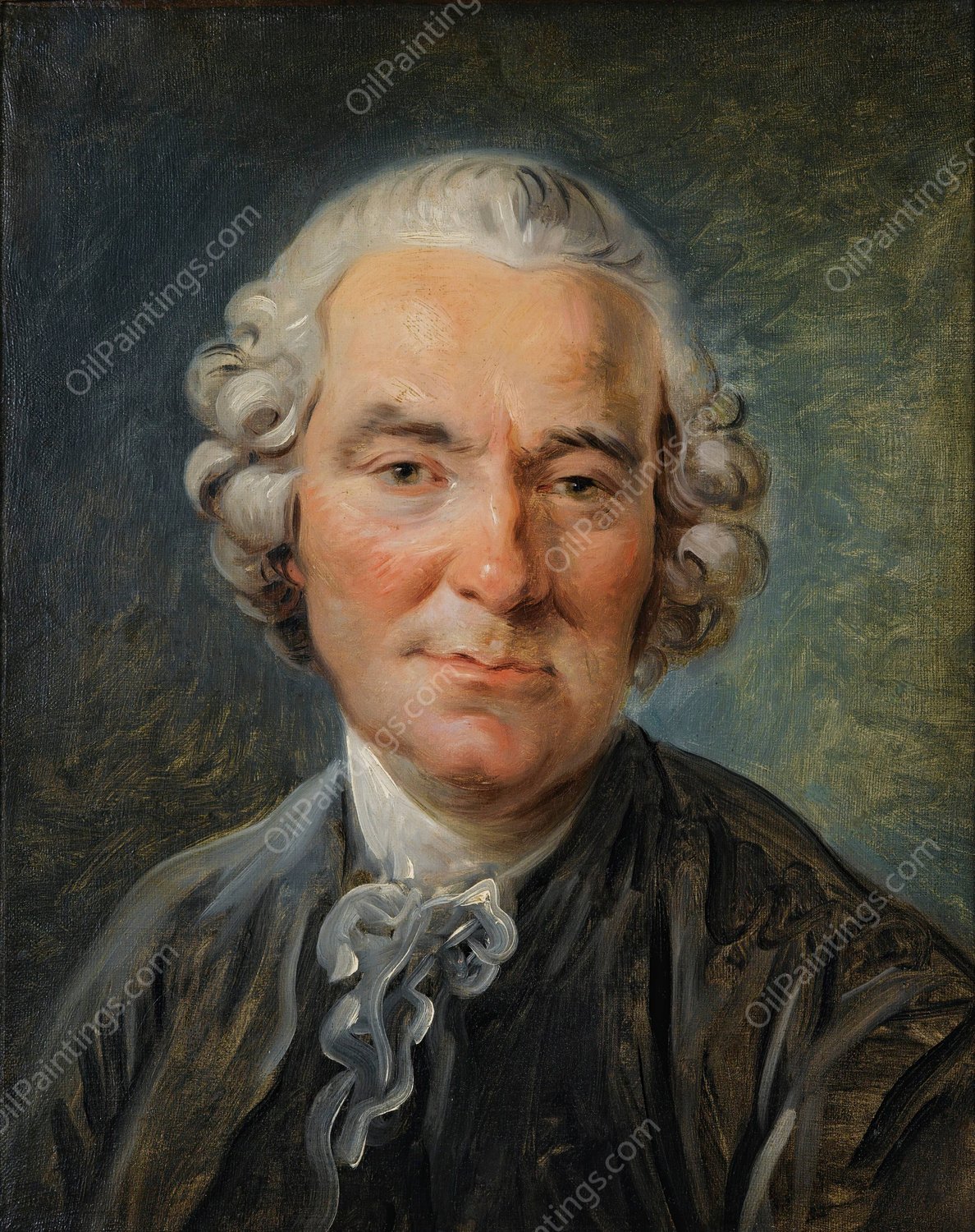 Portrait Of A Man by Jean-Simon Berthelemy - Hand-Painted Oil Painting Reproduction