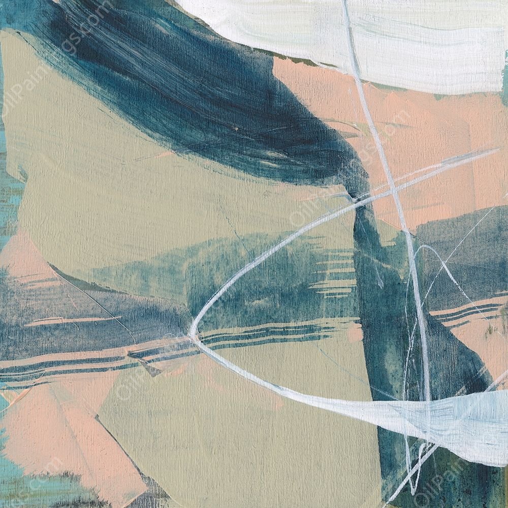 Bubblegum Pop IV by Jennifer Goldberger - Hand-Painted Oil Painting Reproduction