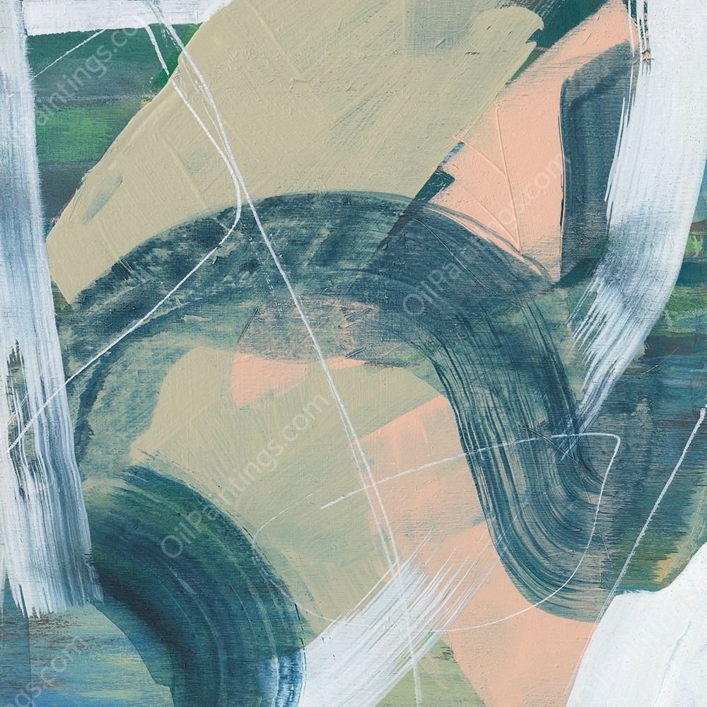 Bubblegum Pop IX by Jennifer Goldberger - Hand-Painted Oil Painting Reproduction