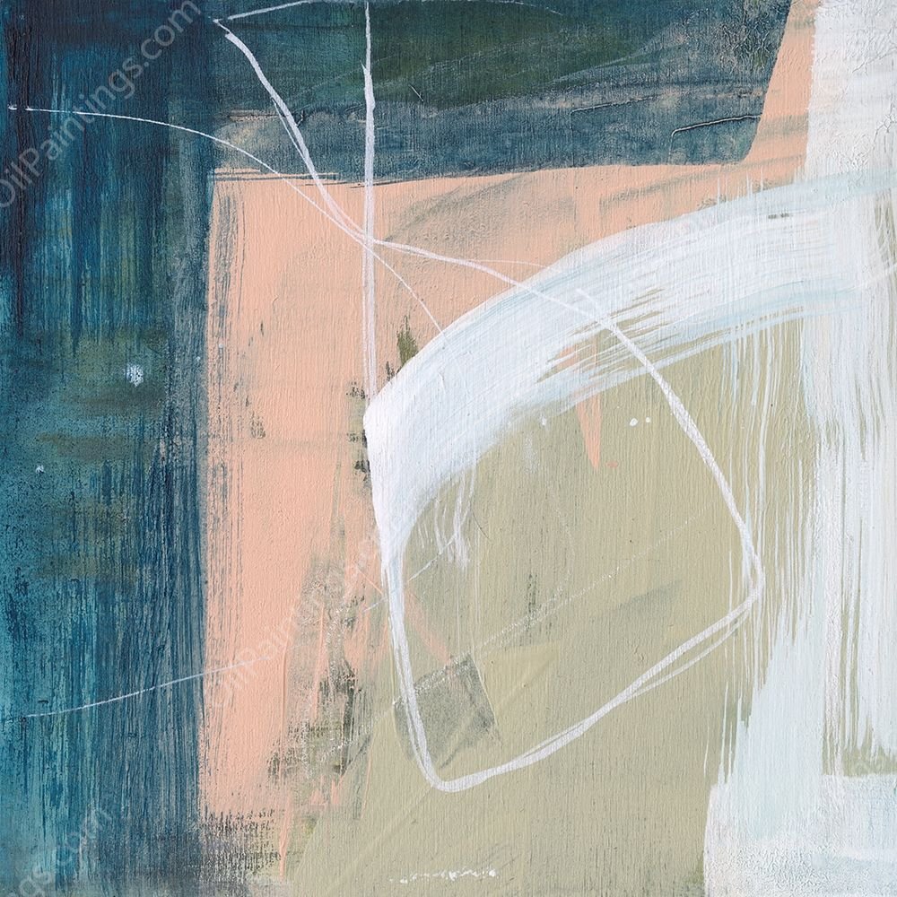 Bubblegum Pop VI by Jennifer Goldberger - Hand-Painted Oil Painting Reproduction