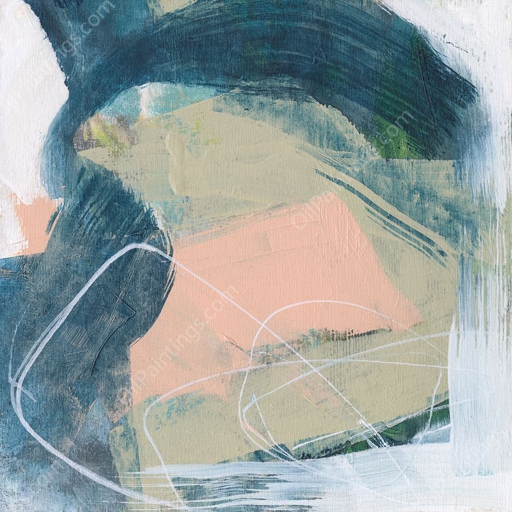 Bubblegum Pop VII by Jennifer Goldberger - Hand-Painted Oil Painting Reproduction