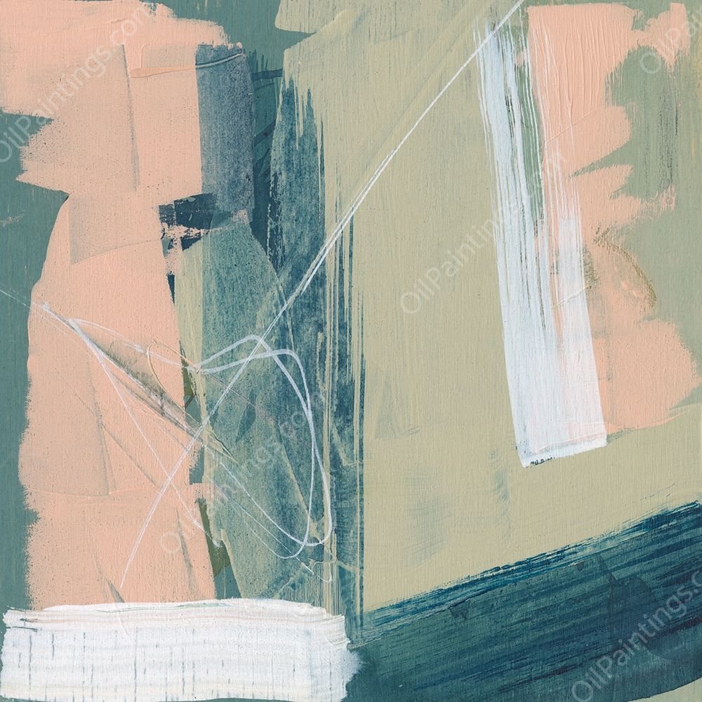 Bubblegum Pop VIII by Jennifer Goldberger - Hand-Painted Oil Painting Reproduction