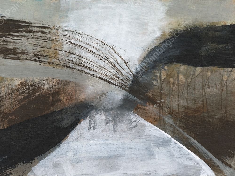 Clouded Vortex I by Jennifer Goldberger - Hand-Painted Oil Painting Reproduction