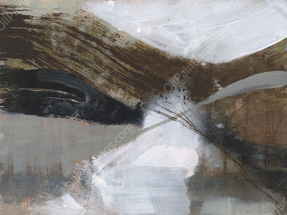 Clouded Vortex II by Jennifer Goldberger - Hand-Painted Oil Painting Reproduction