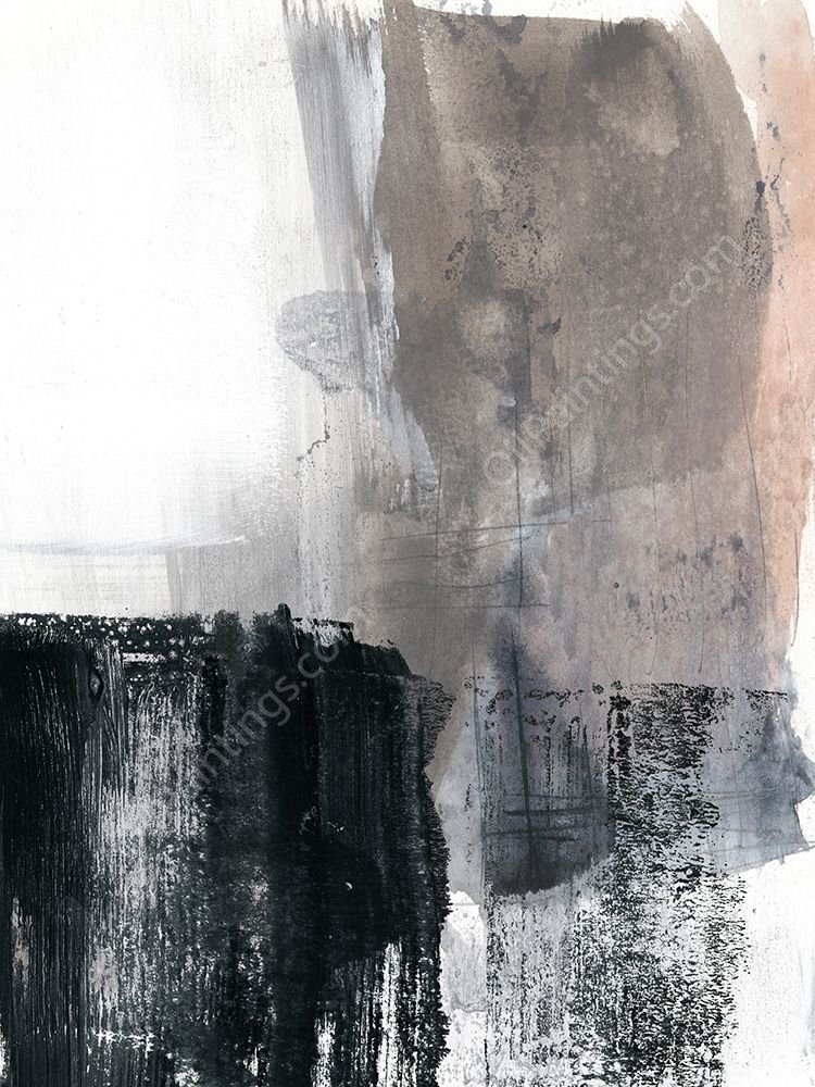 Ebonized I by Jennifer Goldberger - Hand-Painted Oil Painting Reproduction