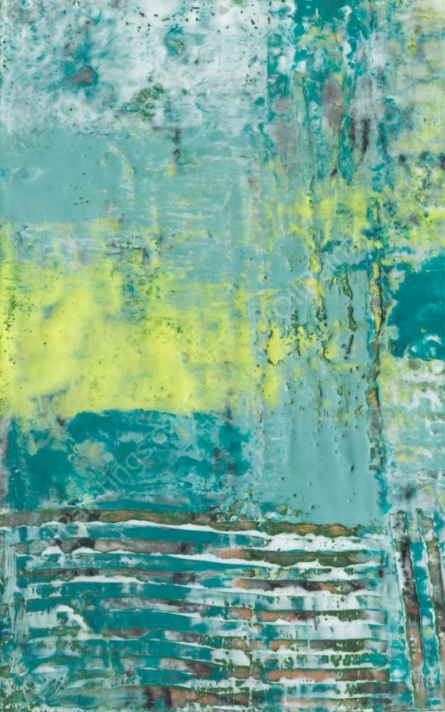 Linear Texture I by Jennifer Goldberger - Hand-Painted Oil Painting Reproduction