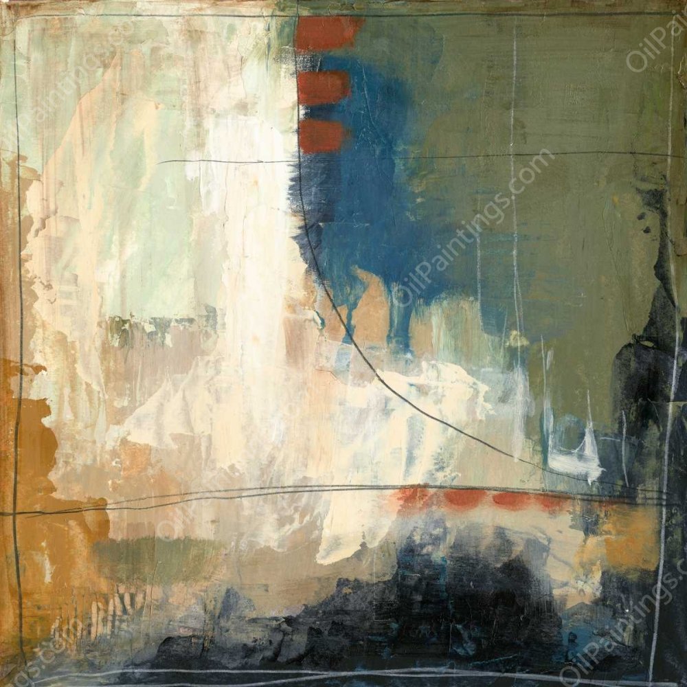 Maritime Vision II by Jennifer Goldberger - Hand-Painted Oil Painting Reproduction