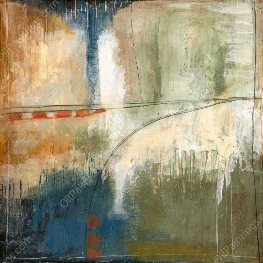 Maritime Vision III by Jennifer Goldberger - Hand-Painted Oil Painting Reproduction