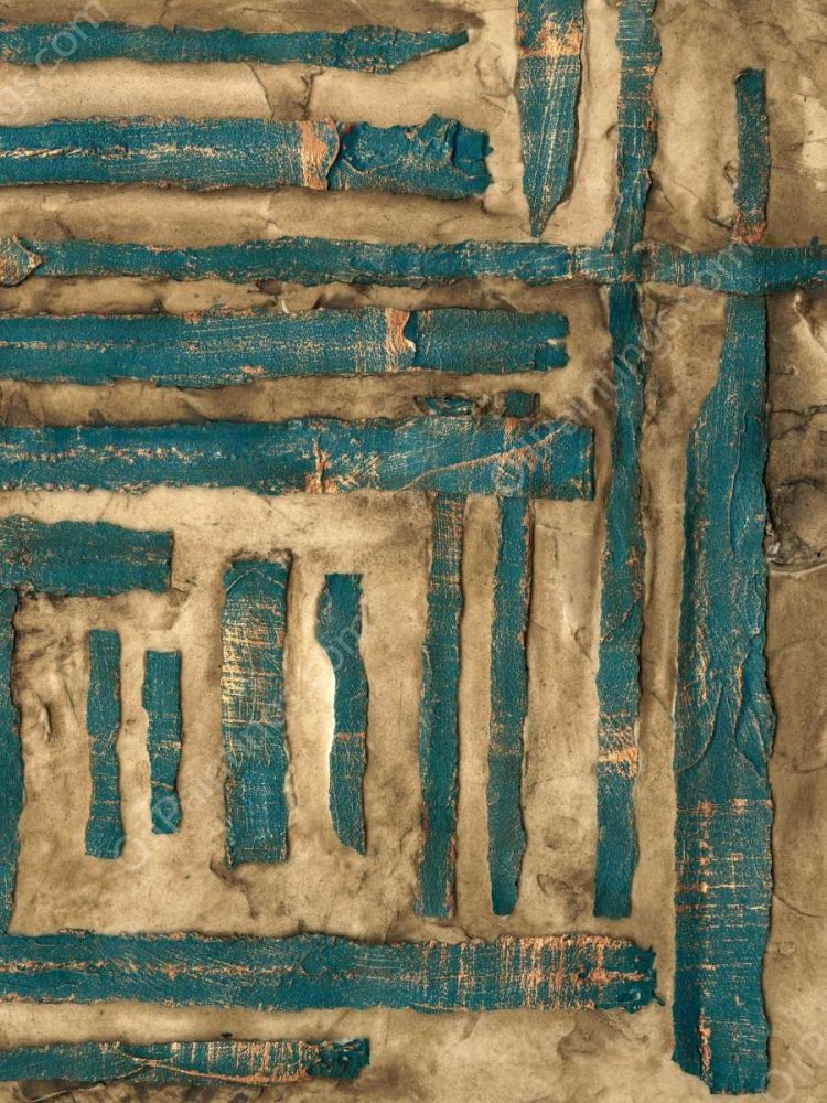 Maze I by Jennifer Goldberger - Hand-Painted Oil Painting Reproduction