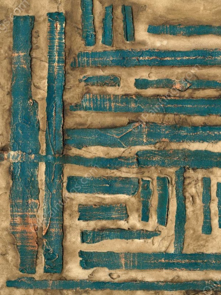 Maze II by Jennifer Goldberger - Hand-Painted Oil Painting Reproduction