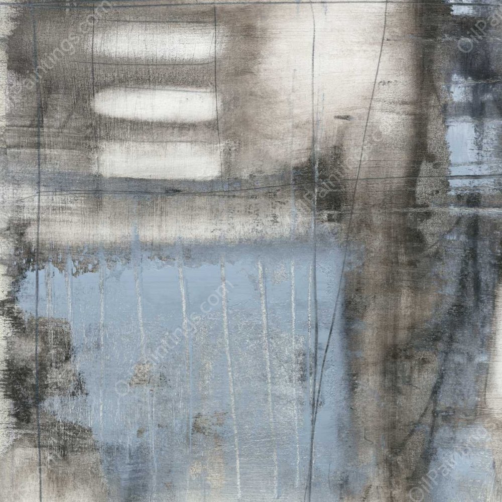 Obscured I by Jennifer Goldberger - Hand-Painted Oil Painting Reproduction