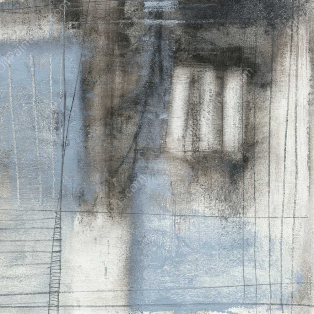 Obscured II by Jennifer Goldberger - Hand-Painted Oil Painting Reproduction