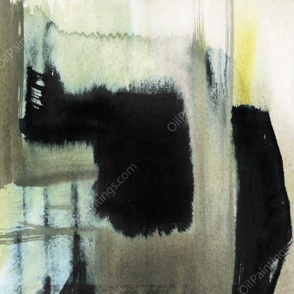 Obscured Plane II by Jennifer Goldberger - Hand-Painted Oil Painting Reproduction