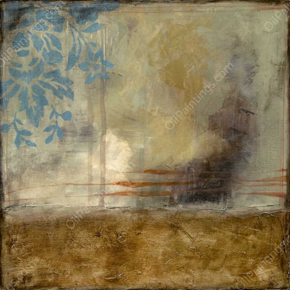 Patina V by Jennifer Goldberger - Hand-Painted Oil Painting Reproduction