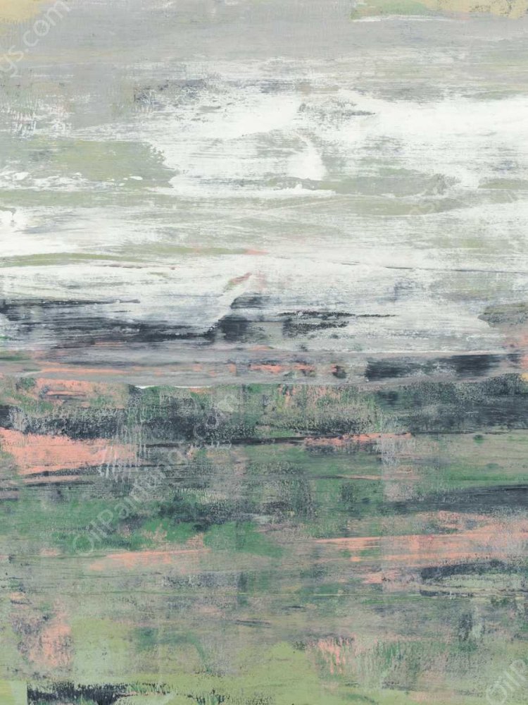 Paynes Blush I by Jennifer Goldberger - Hand-Painted Oil Painting Reproduction