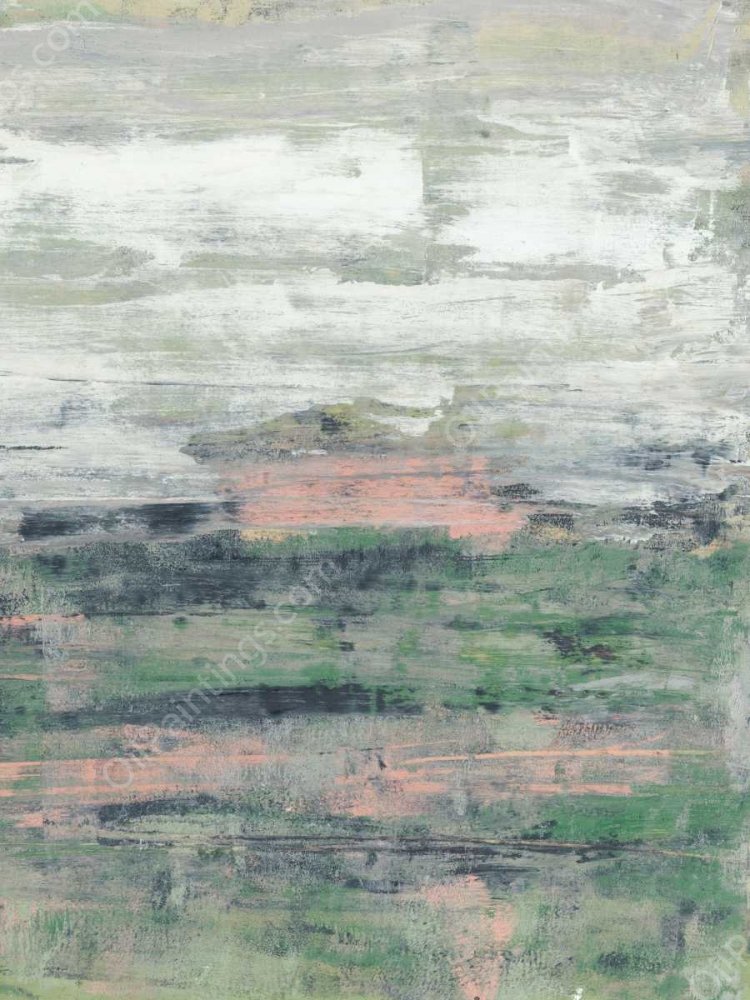 Paynes Blush II by Jennifer Goldberger - Hand-Painted Oil Painting Reproduction