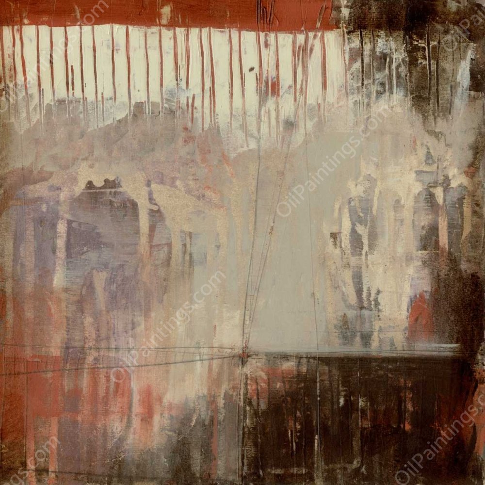 Plum Earth II by Jennifer Goldberger - Hand-Painted Oil Painting Reproduction