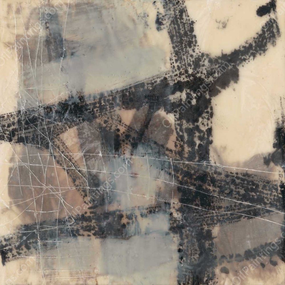 Push and Pull II by Jennifer Goldberger - Hand-Painted Oil Painting Reproduction